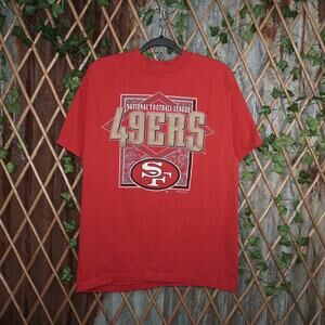 L - Vintage Y2K Logo 7 T-Shirts nfl 49ers san francisco